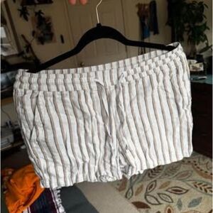 Striped Casual Shorts